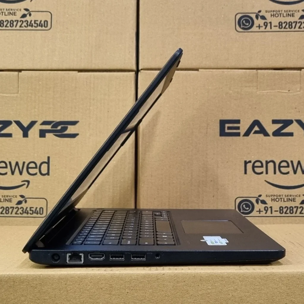 Dell Latitude 3480 i7 7th Gen with dedicated 2GB AMD GPU Refurbished Laptop left view