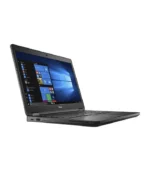 Dell Latitude 5280 i7 7th gen Refurbished Laptop left side view stock image