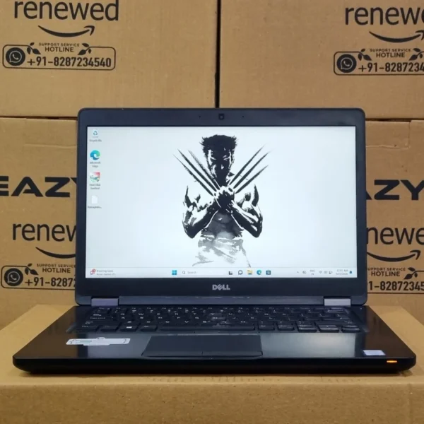 Dell Latitude 5480 Intel i7 7th Gen Refurbished Laptop Front view