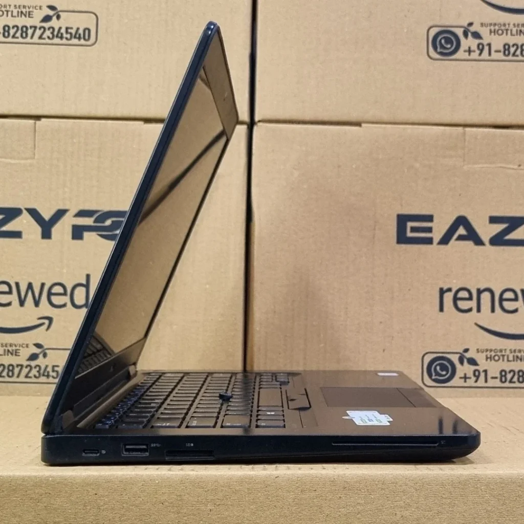 Dell Latitude 5480 Intel i7 7th Gen Refurbished Laptop left side view