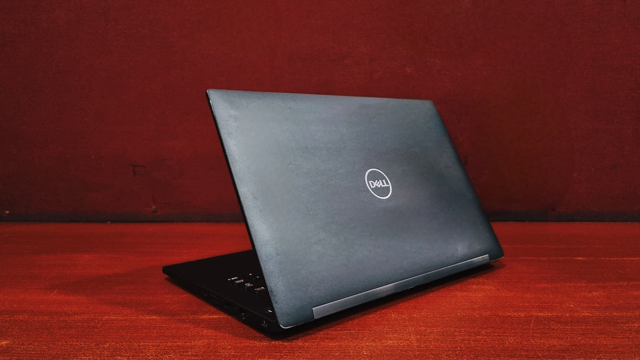 Dell Latitude 7490 back view showing the magnesium-alloy chassis