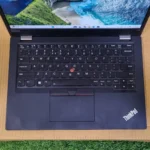 Lenovo ThinkPad L13 gen 1 Intel Core i5 10th Gen Focus on keyboard