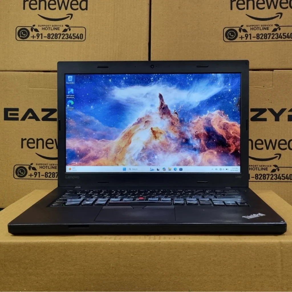 Lenovo ThinkPad L460 Intel Core I5 6th Gen Refurbished Laptop front view
