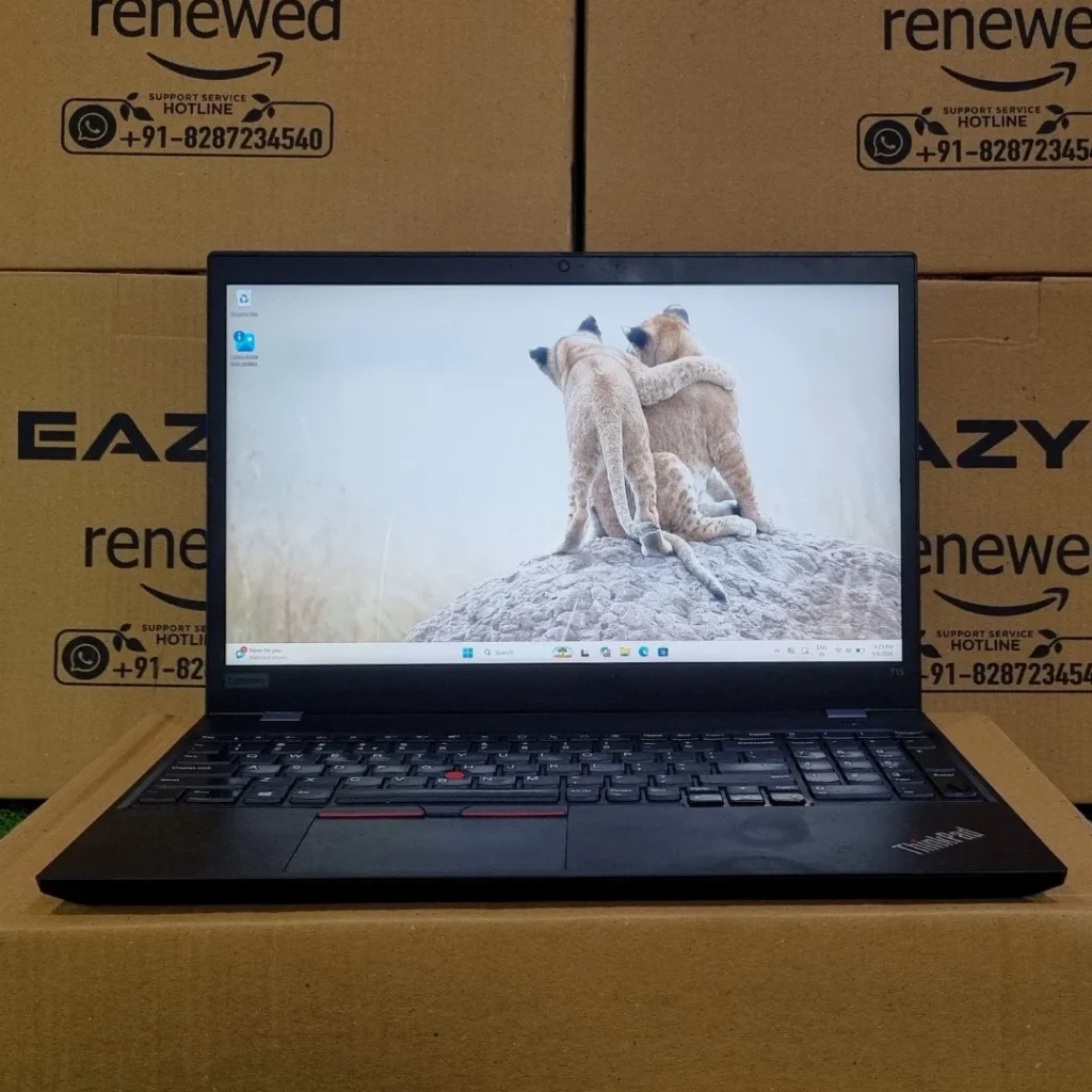 Lenovo ThinkPad T15 Gen 1 i5 10th Gen Refurbished Laptop Front View