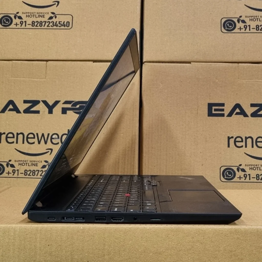 Lenovo ThinkPad T15 Gen 1 i5 10th Gen Refurbished Laptop Left Side View