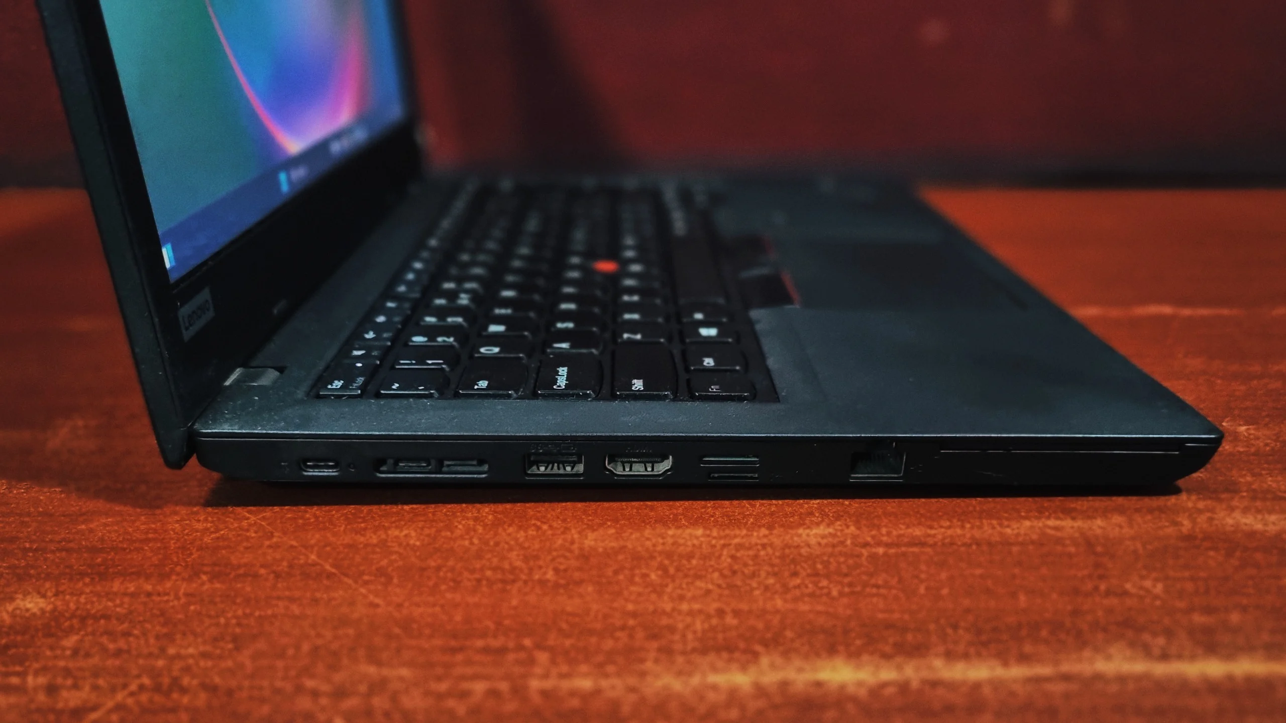 Lenovo ThinkPad L490 left side ports