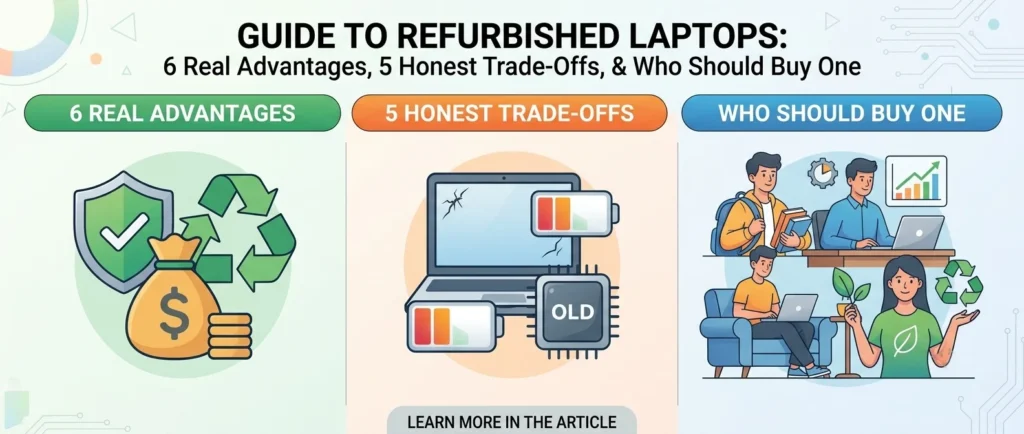 Refurbished Laptops: 6 Real Advantages, 5 Honest Trade-Offs, and Who Should Buy One