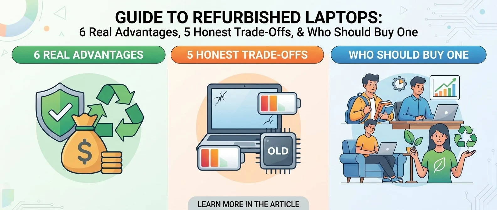 Refurbished Laptops: 6 Real Advantages, 5 Honest Trade-Offs, and Who Should Buy One
