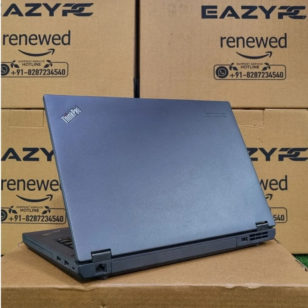 Lenovo ThinkPad T440p i5 4th Gen Refurbished Laptop 8GB RAM 256GB SSD Back View