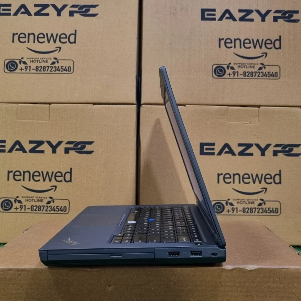 Lenovo ThinkPad T440p i5 4th Gen Refurbished Laptop 8GB RAM 256GB SSD Right side View