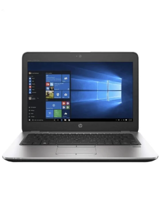 HP EliteBook 840 G4 14″ refurbished business laptop, Intel Core i5 7th Gen, silver chassis.
