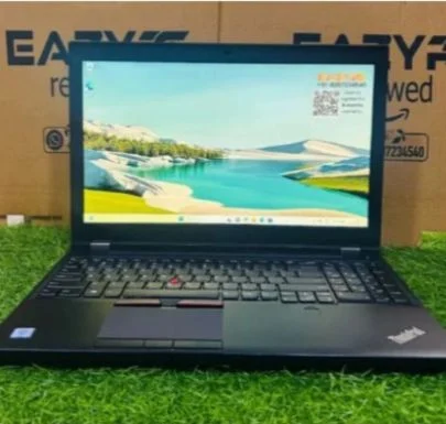 Lenovo ThinkPad P52 15.6″ workstation – Intel Core i7 8th Gen, NVIDIA Quadro P1000, refurbished business-class laptop.