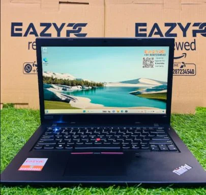 Lenovo ThinkPad E14 14″ laptop Intel Core i5 10th Gen, refurbished business-class model with 8GB RAM and 256GB SSD.