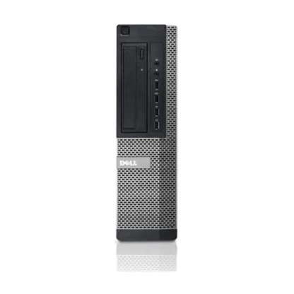 Dell OptiPlex 790 SFF Desktop with Intel i7 2nd Gen, compact black design ideal for office or home use