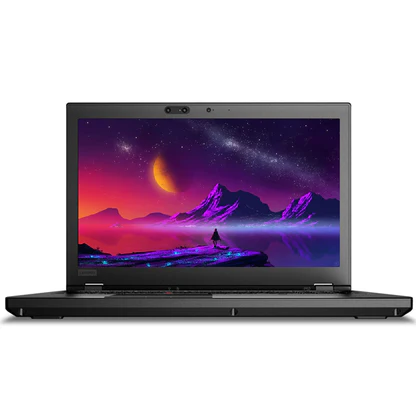 Lenovo ThinkPad P52s 15.6″ mobile workstation, Intel Core i7 8th-Gen, NVIDIA Quadro P500 2 GB, refurbished.