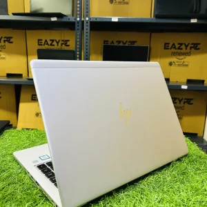 HP EliteBook 830 G6 13.3″ refurbished business laptop, Intel Core i5 8th Gen, sleek silver chassis.